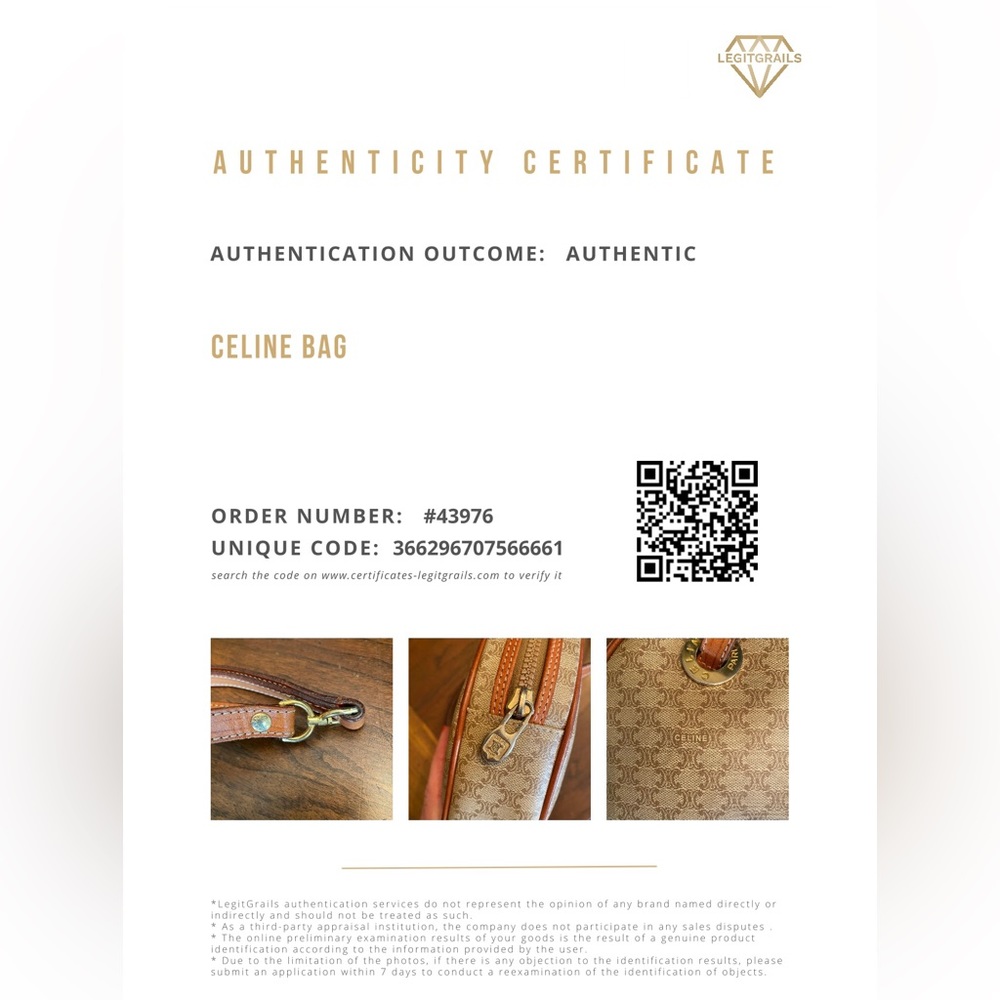 Authentic Celine Macadam Logo Unique Interchangea… - image 6